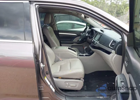 2017 Toyota Highlander Xle из США, поврежденный, VIN 5TDJZRFH9HS435958